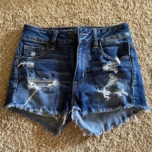 American Eagle Medium Wash Shorts